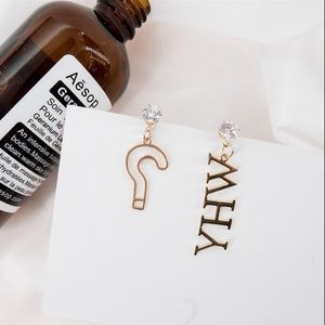 Why? Earrings 3 for $15